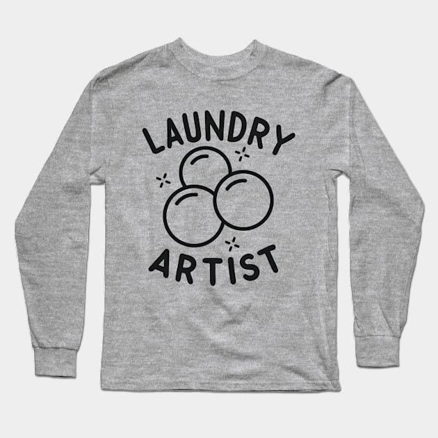 Laundry Long Sleeve T-Shirt by NomiCrafts